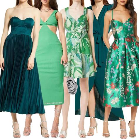 what to wear with green shoes
